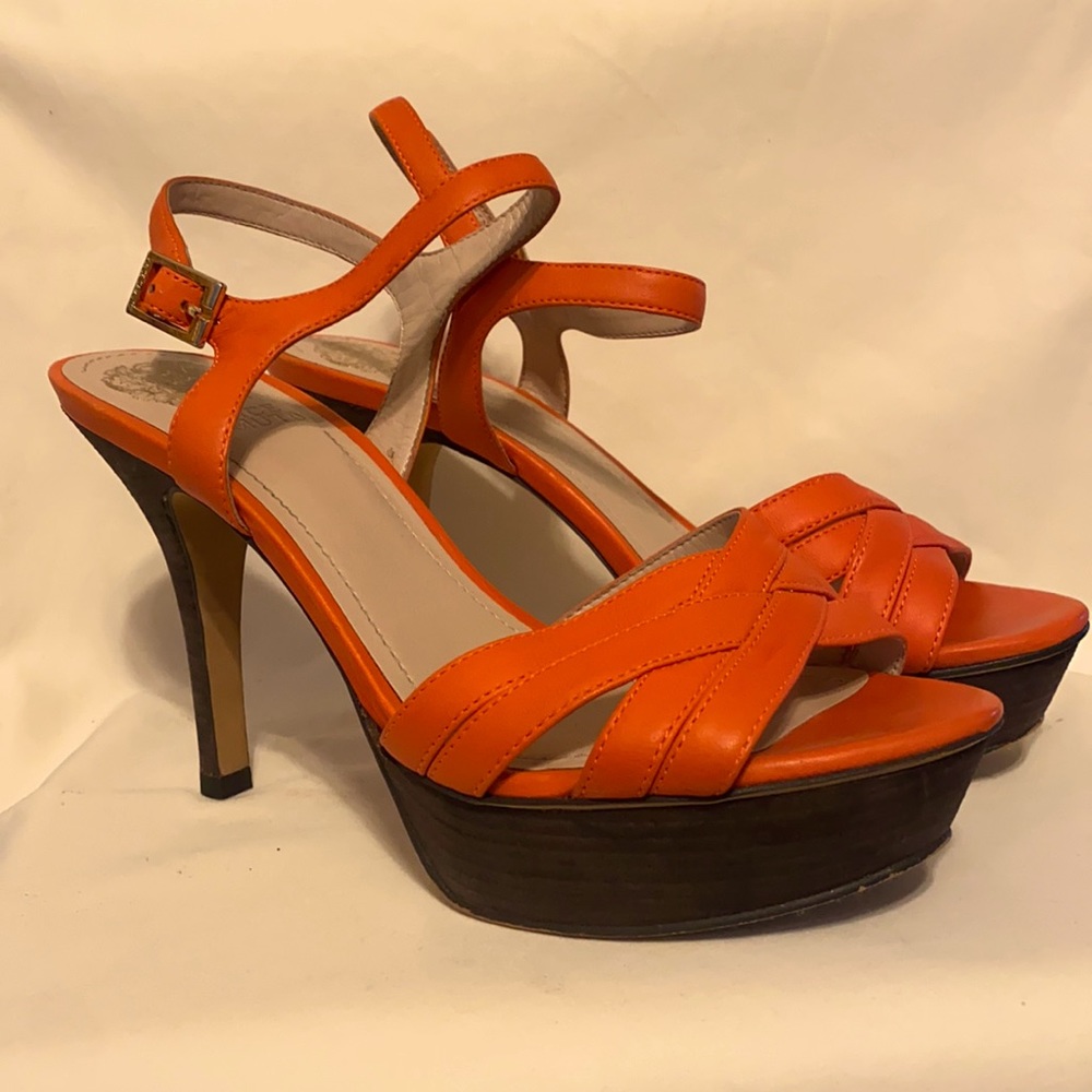 Vince Camuto platform sandal in women’s size 8.  Tenderly worn